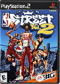 NBA Street Vol 2 Playstation 2 US box art